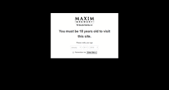 Desktop Screenshot of maximbrewery.co.uk