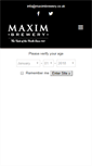 Mobile Screenshot of maximbrewery.co.uk